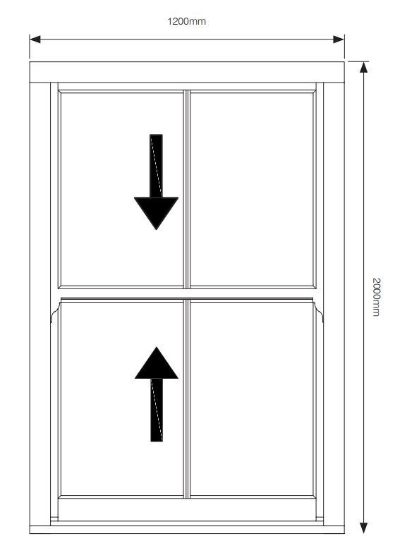 gold range upvc sash windows