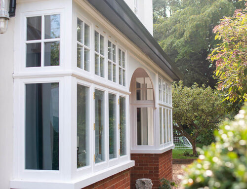 How does double glazing help to save energy?